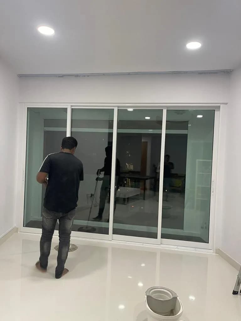 Switchable Glass Door