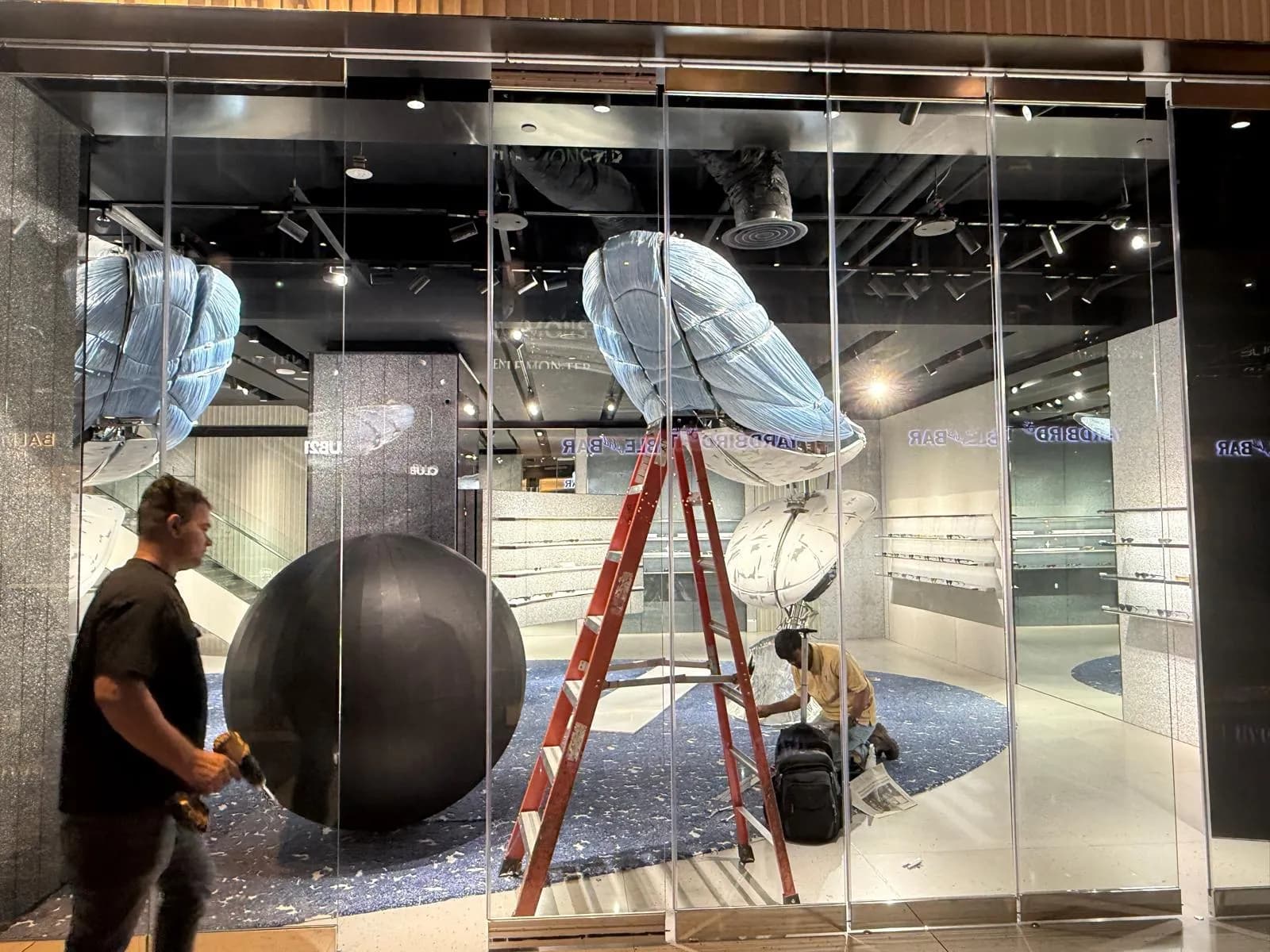 Professional Dance Studio Mirror Installation