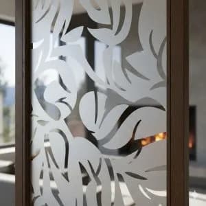 Sandblasted Glass